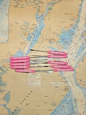 SNAP-ON TOOL POCKET SCREWDRIVER, 10 PACK, PINK, BRAND-NEW MAGNETIC END, FLATHEAD picture