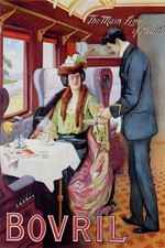 Bovril Vintage Ad Poster - 1900s Train Dining Experience 🚂🖼️ 24x36” picture