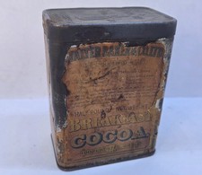 Vintage - Walter Baker & Co. Ltd. - Breakfast Cocoa - Half Pound Tin picture