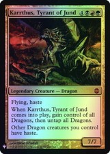 1x FOIL KARRTHUS, TYRANT OF JUND - Mystery - MTG - Magic the Gathering picture