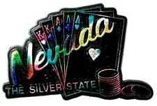 Nevada Rainbow Full House Fridge Magnet picture