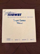 Vintage 1110 WBT Radio Studio 5