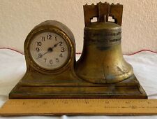 Vintage Novelty Clock with Liberty Bell picture
