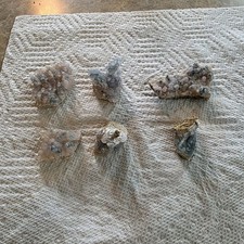 Lot of 6 Botryoidal Chalcedony 