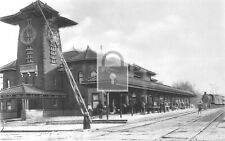 Toledo & Ohio Central Railroad Train Station OH Reprint Postcard picture