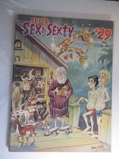 Sex To Sexty, Pierre Davis 1970s, Vintage Adult Humor, 2 Issues, 29, 38 picture