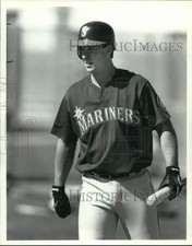 1994 Press Photo Tino Martinez, Seattle Mariners Baseball player - lrs17097 picture