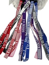 12 I Love Jesus Lanyard Keychain ID Holder Neck Strap Lanyards Favors Lot Gifts picture