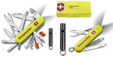 Victorinox Emergency Tool Yellow Glow Swiss Army Knife Set with Whistle Japan picture