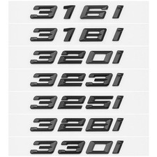 316i 318i 320i 325i 328i 330i Trunk Boot Emblem Letter Badges Car Logo for 3 picture
