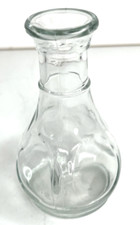 Antique Glass Apothecary Bottle Libby Glass Clear 3.5