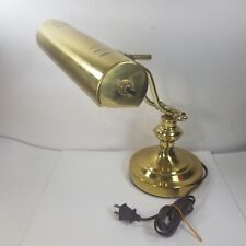 Vintage ART DECO Bankers Piano Brass Desk Lamp 2 Way Adjustable picture