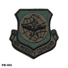 US Air Force Air Mobility Command Subdued Patch ~ BDU ~ NEW picture