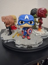 Funko Pop Deluxe: Marvel - Avengers Assemble: Set of 6 Avengers with spinner  picture