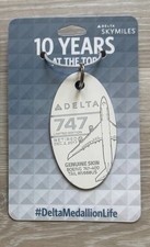 One Plane Tag - Delta Airlines Boeing 747 White N668US - Diamond Medallion picture
