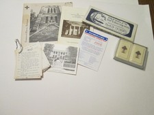 1980’s Athens GA Ephemera Bundle Home Tour Map UGA Invite Church Fair + Soap picture