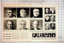 1939 Papal Conclave Cardinals Magazine Article Pope Pius XII Election Ephemera picture