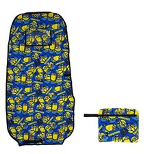 Marushin Travel Cover Minions Wacha Wacha Yellow Travel Cover Golf Bag Caddy Ba_ picture