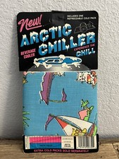 VTG Cordy Arctic Chiller Beverage Cooler Can Wrap Sailing Cats Drink Coozie picture