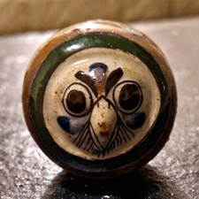 vintage Mexican Tonala pottery animal figurine Hand Made picture