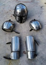 New-Mandalorian-Helmet-Armor Mando Fighting Armor LARP Mandalorian Costume picture