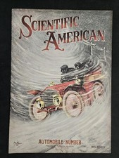 Incredibly RARE Issue of SCIENTIFIC AMERICAN, January 28, 1905 Automobile Issue picture