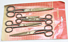 Vintage Handmade Iron Scissors Set for Crafts picture