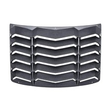 CUMART Rear Window Louvers Windshield Sun Shade Cover Lambo Style Matte Black... picture