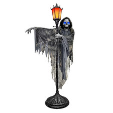 Lowes Haunted Living 9-ft Motion Activated Gaslight Ghoul Animatronic 2026 NEW picture