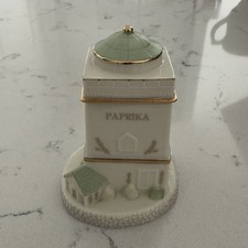2002 Lenox Seaside Lighthouse Spice Jars - Paprika - Excellent Condition picture