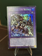 Yugioh Nightmare-Eyes Restrict MAMO-EN122 Secret Rare 1st Edition NM picture