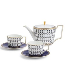 Wedgwood Renaissance Gold 3 Piece Tea Set picture