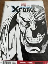 Uncanny X-Force #1 Marvel Now Blank Variant NM    Apocalypse Sketch Cover picture
