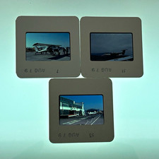 3 Vintage 35mm Slides Abbotsford Airshow Aug 1979 Dash 7 PZL Wilga Conair picture