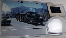 Original 1954 Bishop CA Parade Train & Flying A 35mm Kodachrome Slide & Photo picture