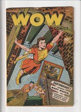 WOW COMICS #55 (Fawcett, 1947) VG+ ~ MARY MARVEL ~ SHAZAM picture