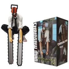 18cm Chainsaw Man Denji Anime Figure Collectible W/ Box picture