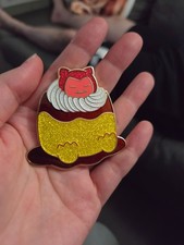 Puddinglax Large Glitter Enamel Pin picture