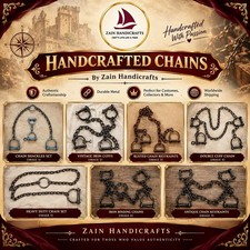 ZAIN Antique Iron Shac-k-les with  picture