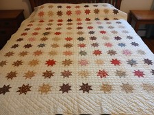 Antique Star Quilt  - 1891 With Provenance picture