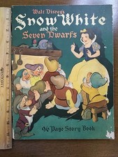 Walt Disney's Snow White & The Seven Dwarfs, 96 Page Story Book, 1938 picture