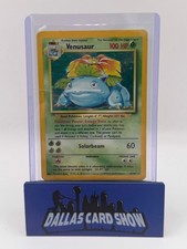 1999 Pokemon - Venusaur (Holo) - 15/102 Base Set Unlimited DMG'd picture