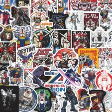 50PCS Gundam Anime Stickers 2