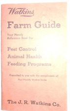 Vintage J. R. Watkins Co Farm Line Guide Winona Minnesota Advertising Booklet picture
