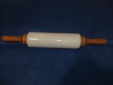 Antique Imperial Milk Glass Rolling Pin picture