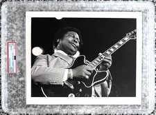 1985 B.B. King “King And Lucille Lost In The Blues” PSA Type 1 Original Photo picture