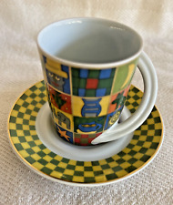 MCM #31 Rosenthal Studio Line Linie Cupola Espresso Saucer Signed Kitty Kahane picture