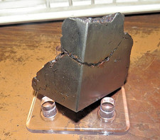 BEAUTIFUL 320 GM.  CAMPO DEL CIELO METEORITE .7 # TRIPLE CUT 3 POLISHED SIDES picture
