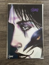The Crow Dead Time NYCC LIMITED TO 50 VIRGIN VARIANT Signed JAMES O'BARR picture