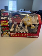 M&M's At The Movies 3-D Candy Dispenser Limited Edition Red Yellow New in Box picture